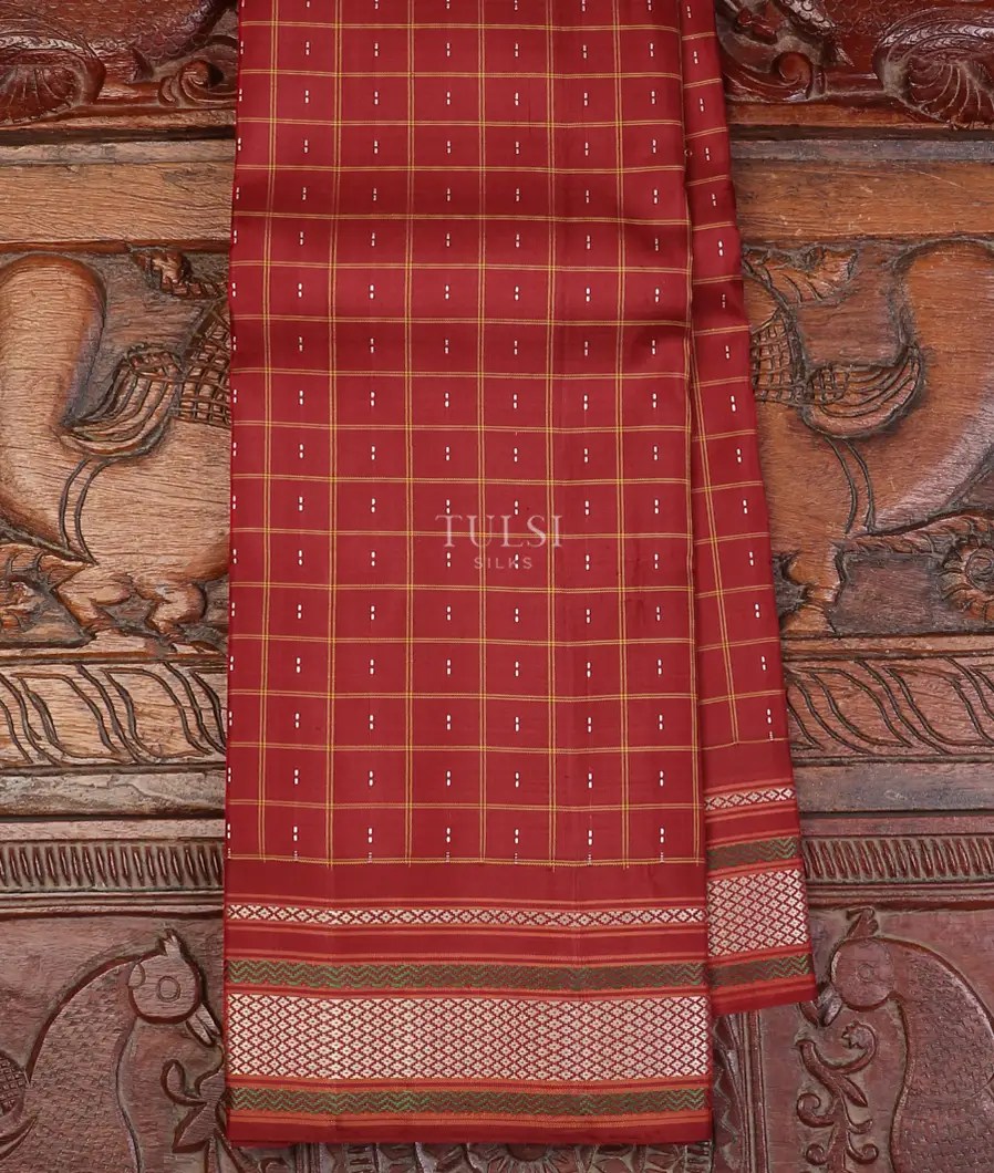 Red Kanjivaram Silk Saree T613513-image