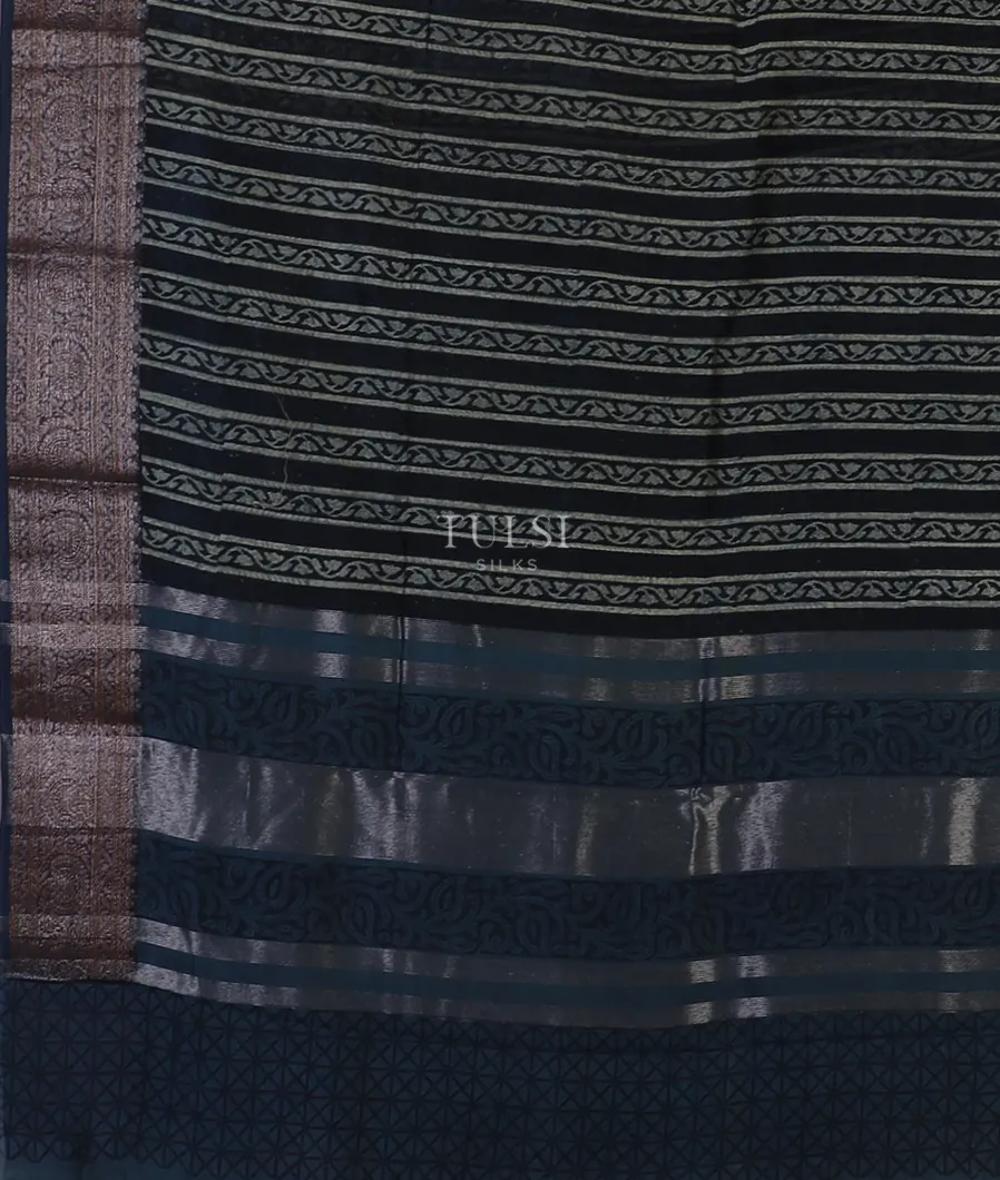 midnight-blue-soft-printed-cotton-saree-t615123-t615123-d