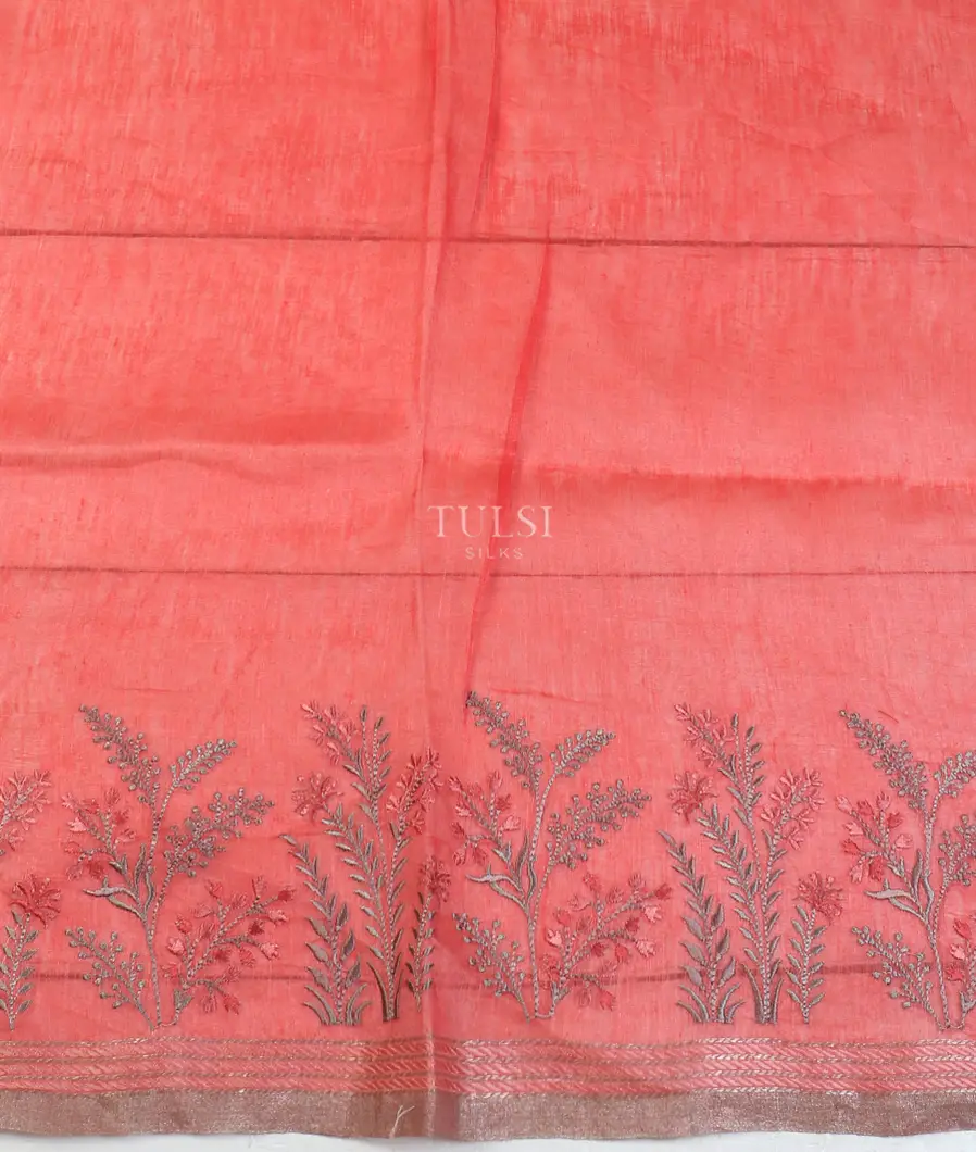 coral-red-linen-printed-saree-t620296-t620296-c