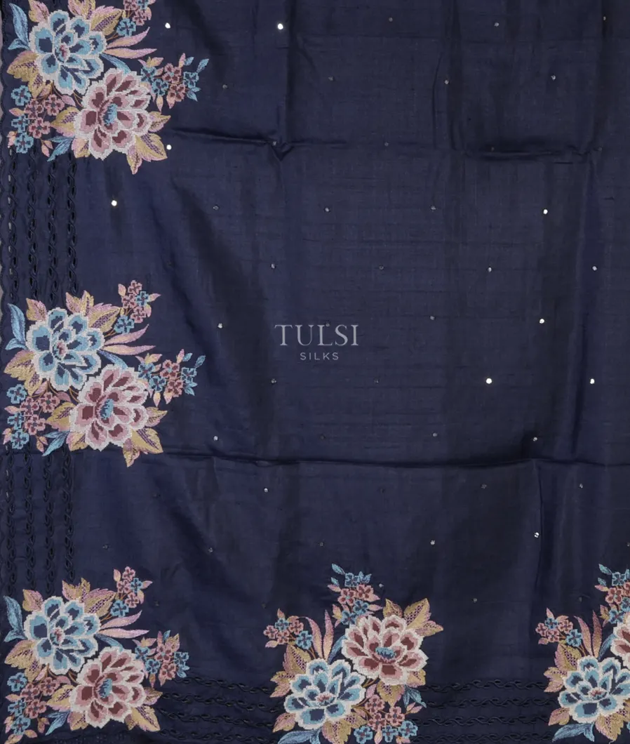 blue-tussar-cutwork-saree-t617946-t617946-d