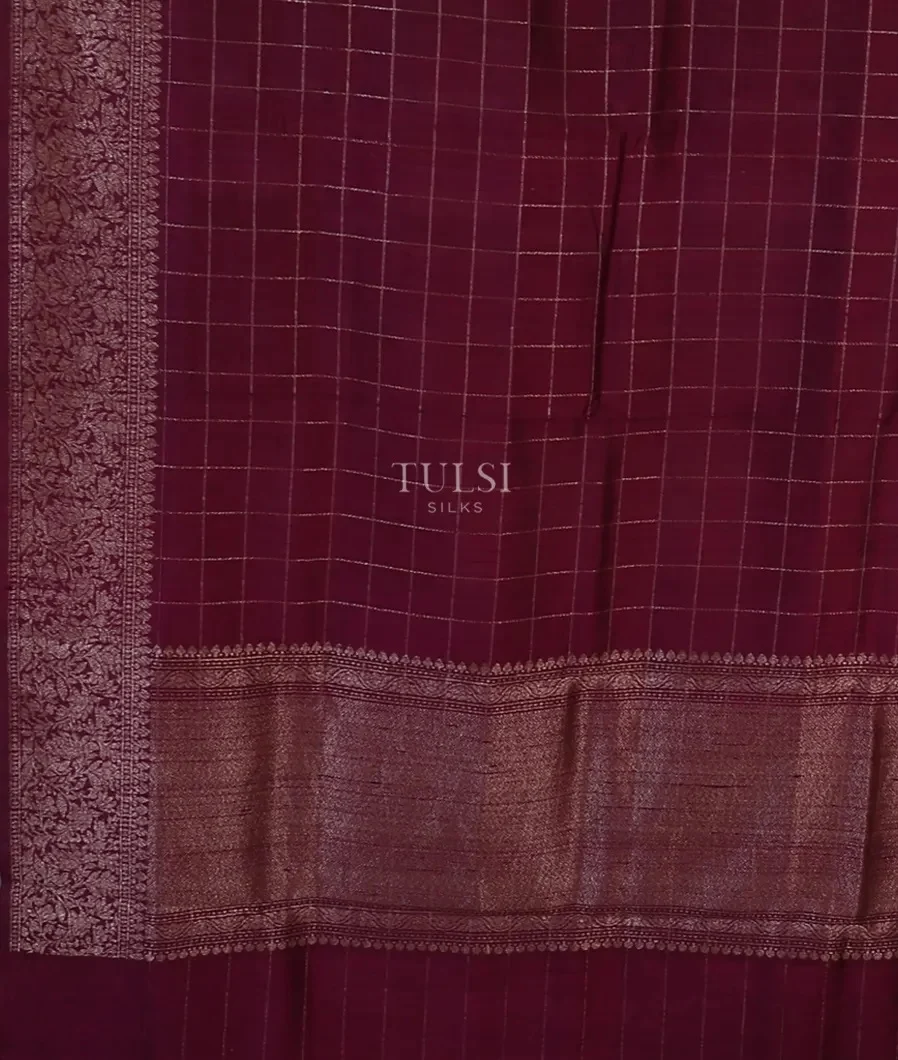 burgundy-banaras-tussar-saree-t624406-t624406-d