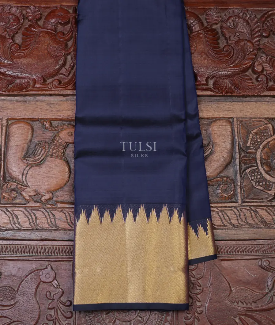 Blue Soft Silk Saree T623743-image