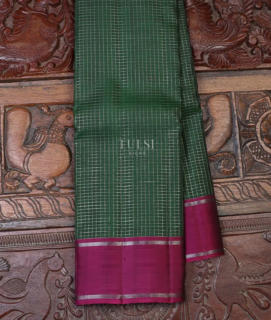 Green Kanjivaram Silk Saree T615002-image