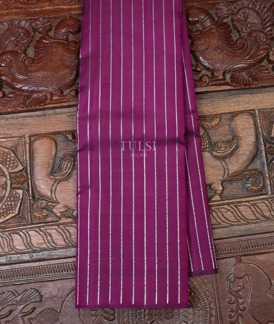 Purple Kanjivaram Silk Saree T623634-image