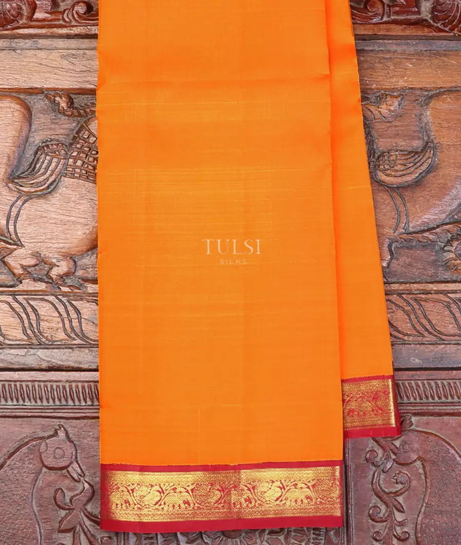 Yellow Kanjivaram Silk Saree T623907-image