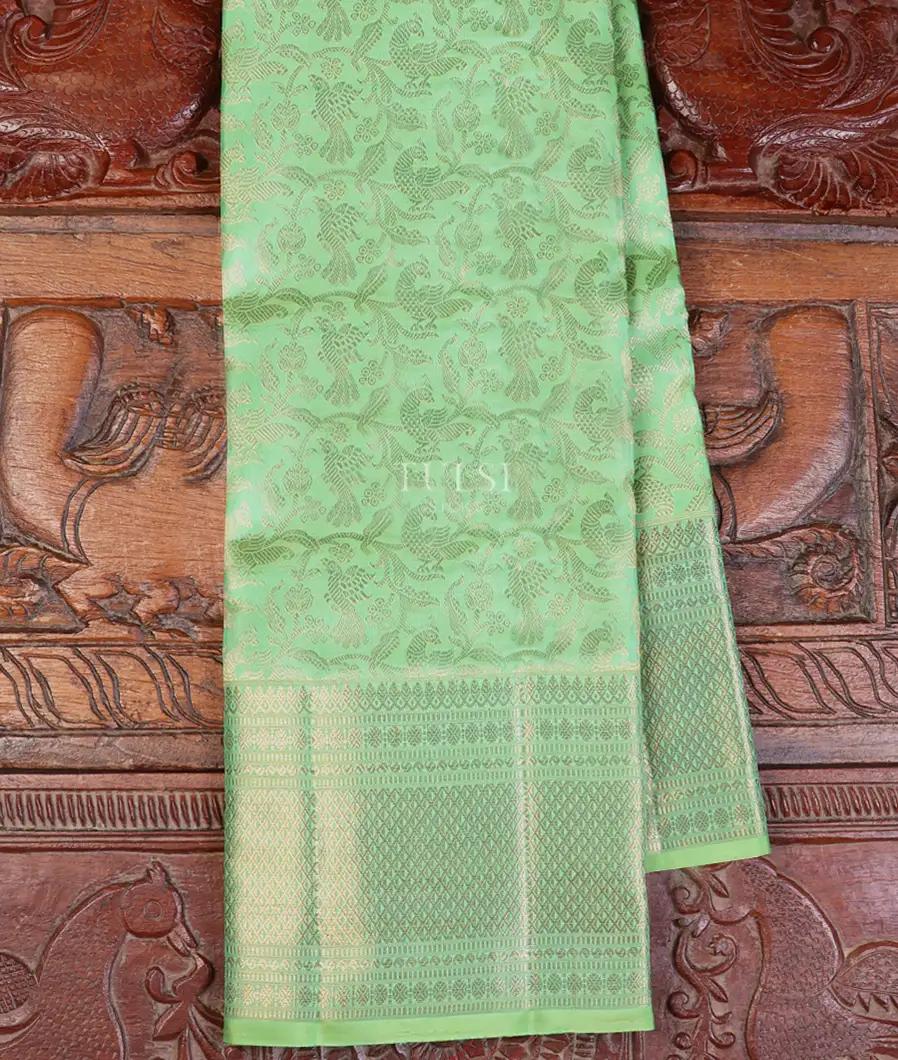 Green Kanjivaram Silk Saree T603736-image