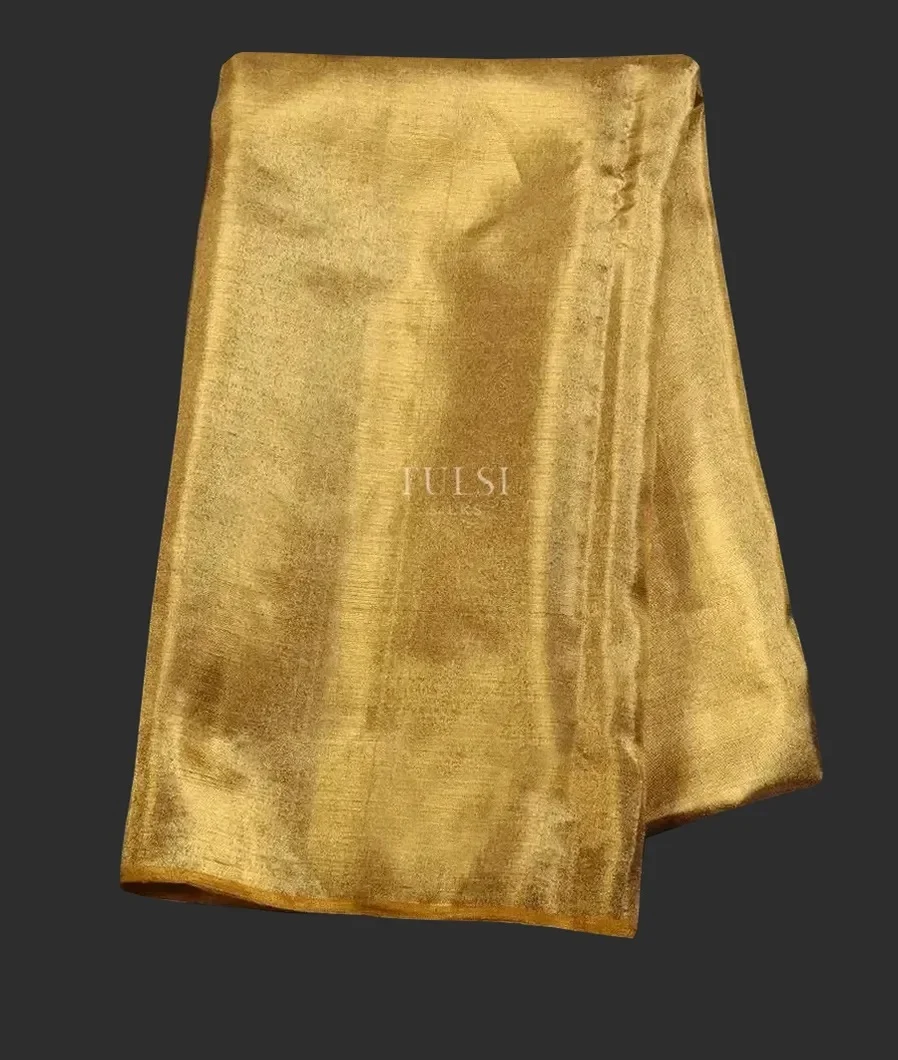 Gold Kanjivaram Silk Tissue Blouse T606262-image