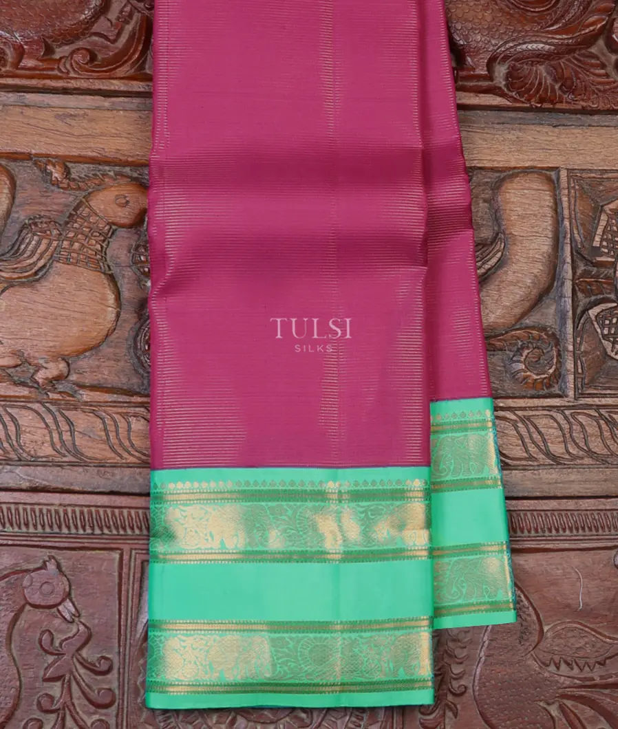 Purple Kanjivaram Silk Saree T624083-image