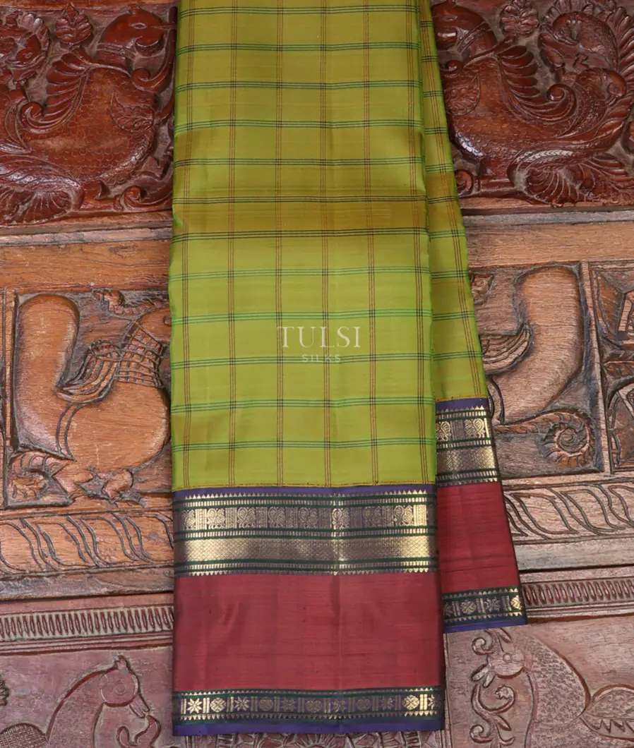 Green Kanjivaram Silk Saree T623919-image