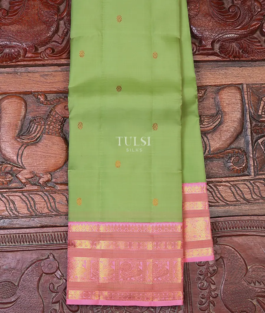 Green Kanjivaram Silk Saree T623892-image