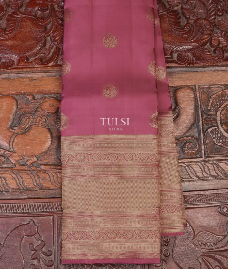 Pink Kanjivaram Silk Saree T624225-image