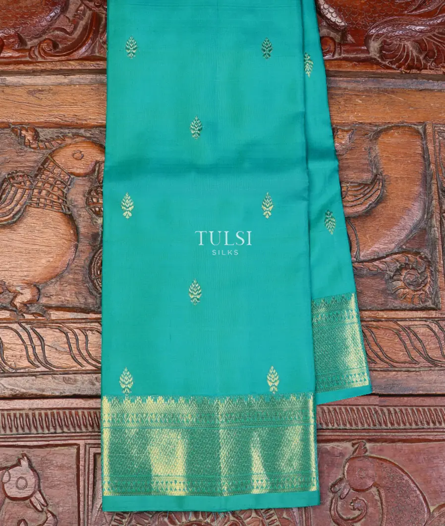 Blue Kanjivaram Silk Dupatta T547665-image