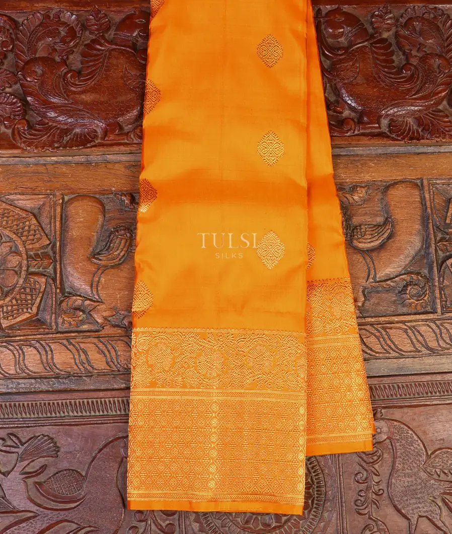 Yellow Kanjivaram Silk Saree T623937-image