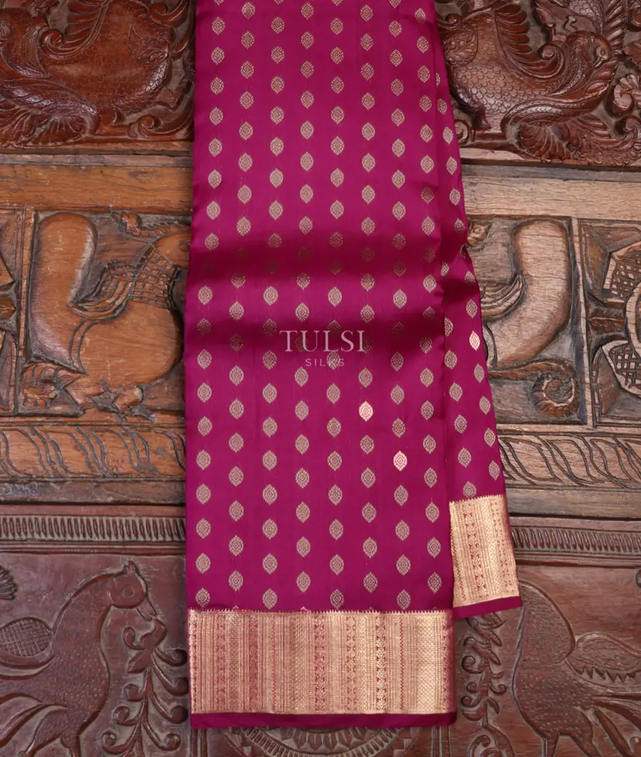 Purple Kanjivaram Silk Saree T626235-image
