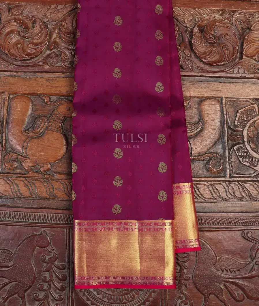 Purple Soft Silk Saree T605793-image