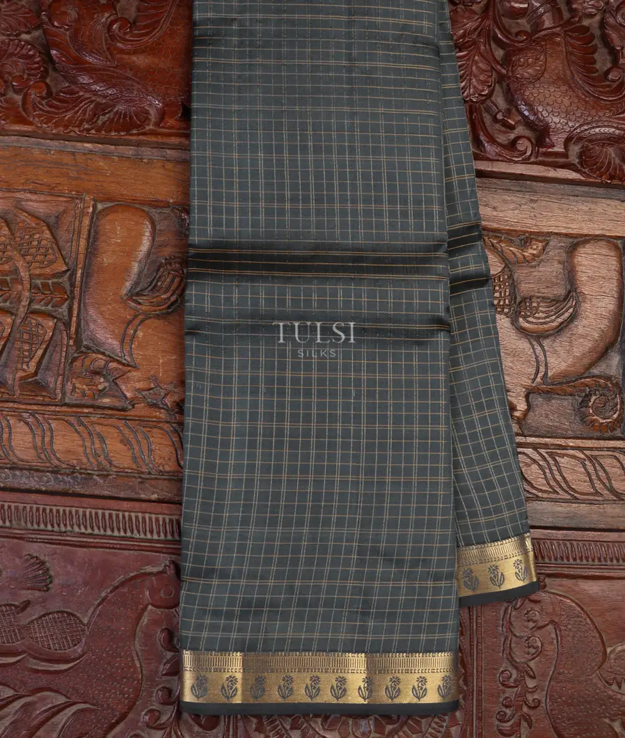 Grey Soft Silk Saree T623845-image