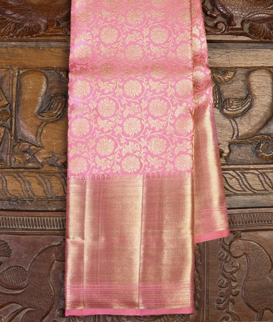 Pink Kanjivaram Silk Saree T599881-image