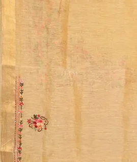 yellowish-beige-linen-embroidery-saree-t623517-t623517-c