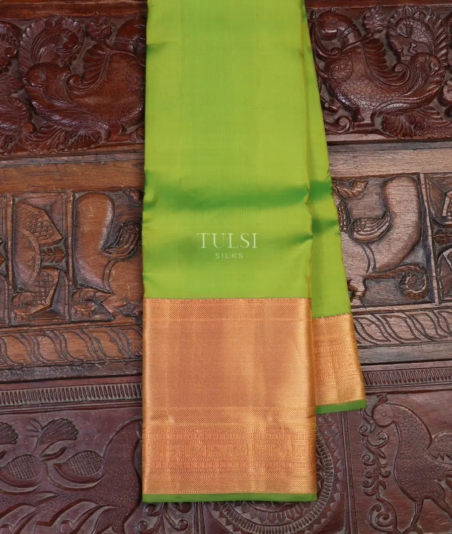 Green Soft Silk Saree T623256-image