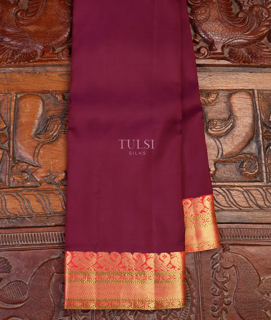 Purple Soft Silk Saree T616751-image