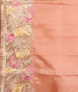 salmon-pink-kanjivaram-embroidery-silk-saree-t612082-t612082-c