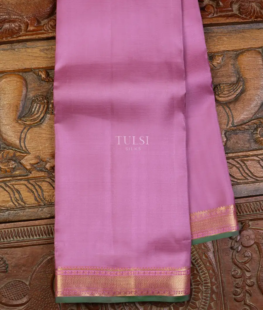 Lavender Soft Silk Saree T623283-image