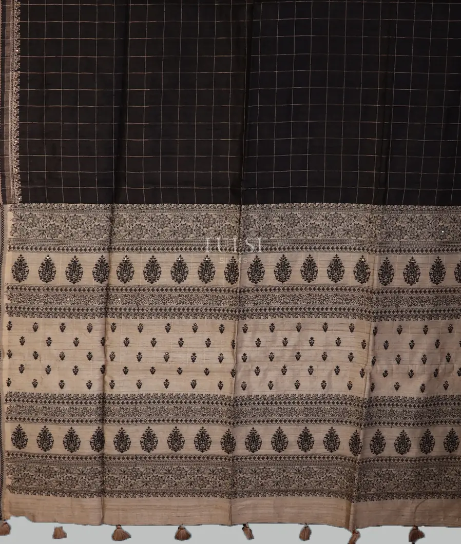 black-tussar-embroidery-saree-t616194-t616194-d