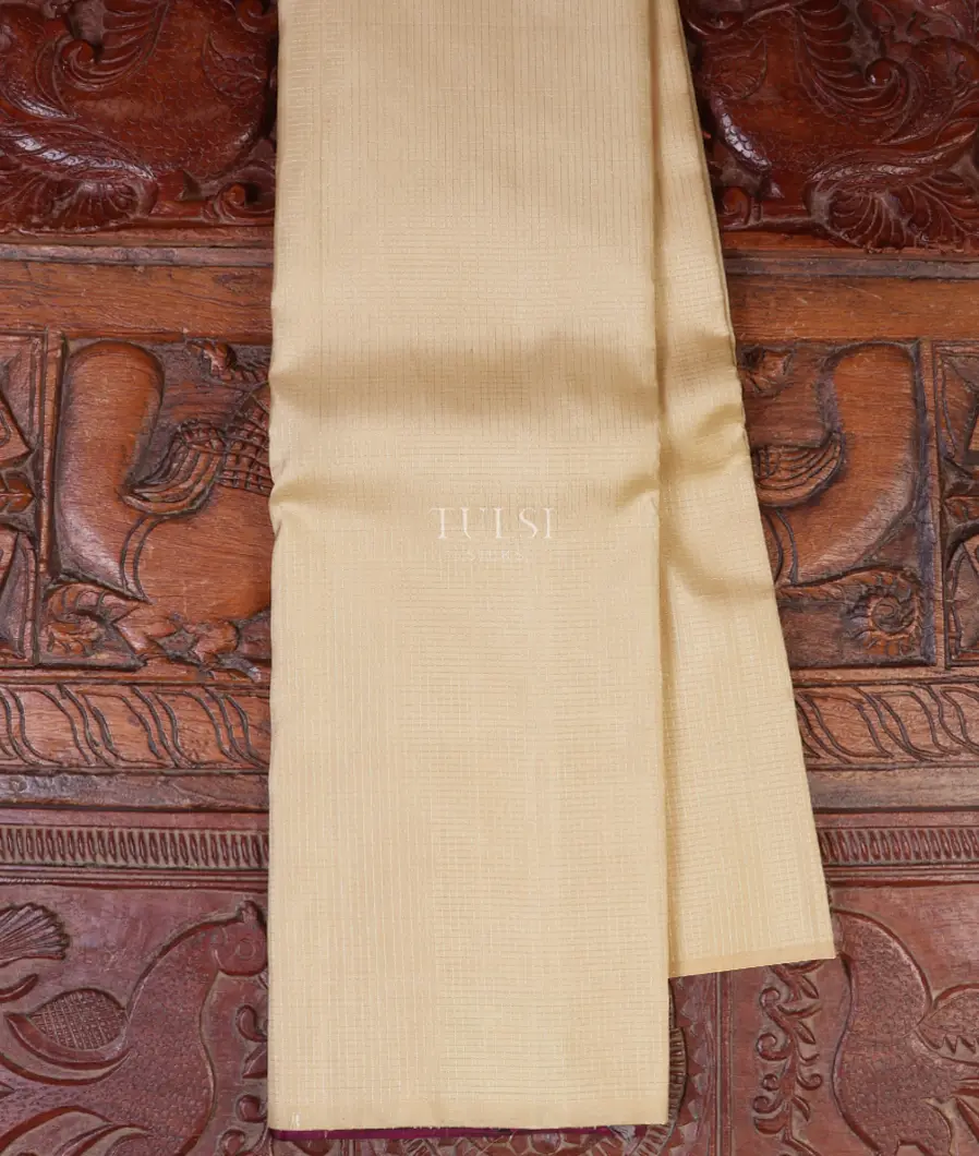 Light Beige Kanjivaram Silk Saree T629746-image