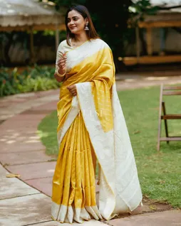 yellow-tussar-embroidery-saree-t616258-t616258-i