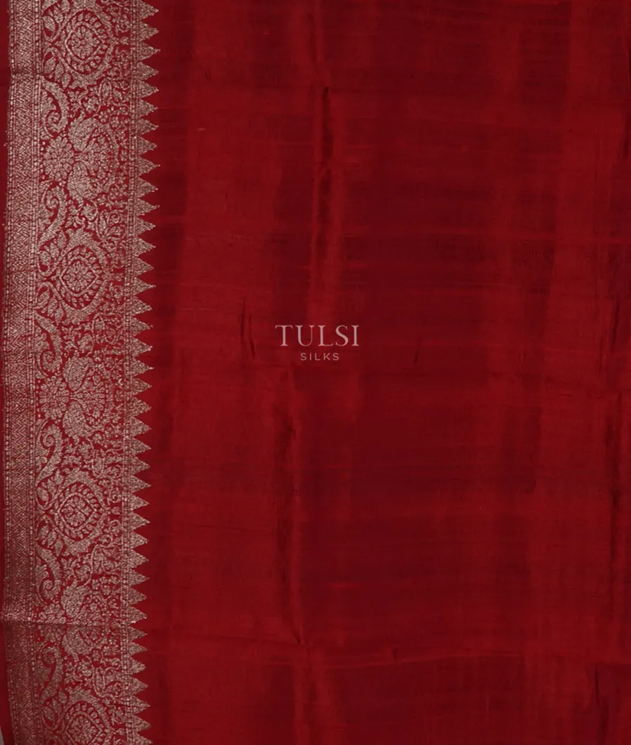 burgundy-banaras-tussar-saree-t624439-t624439-c