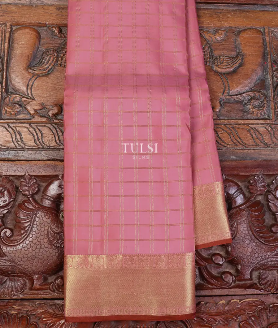 Pink Soft Silk Saree T631938-image