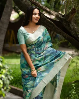 greenish-blue-tussar-printed-saree-t619736-t619736-k