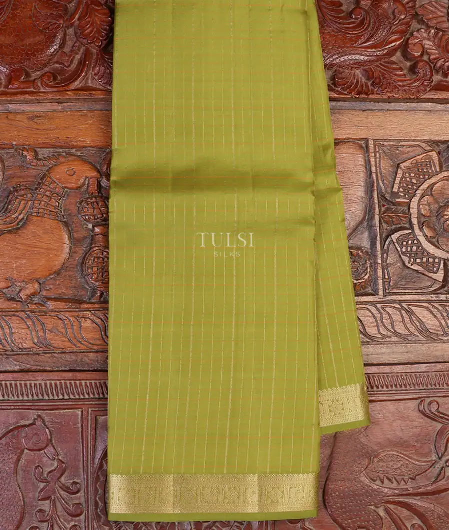 Green Soft Silk Saree T631445-image