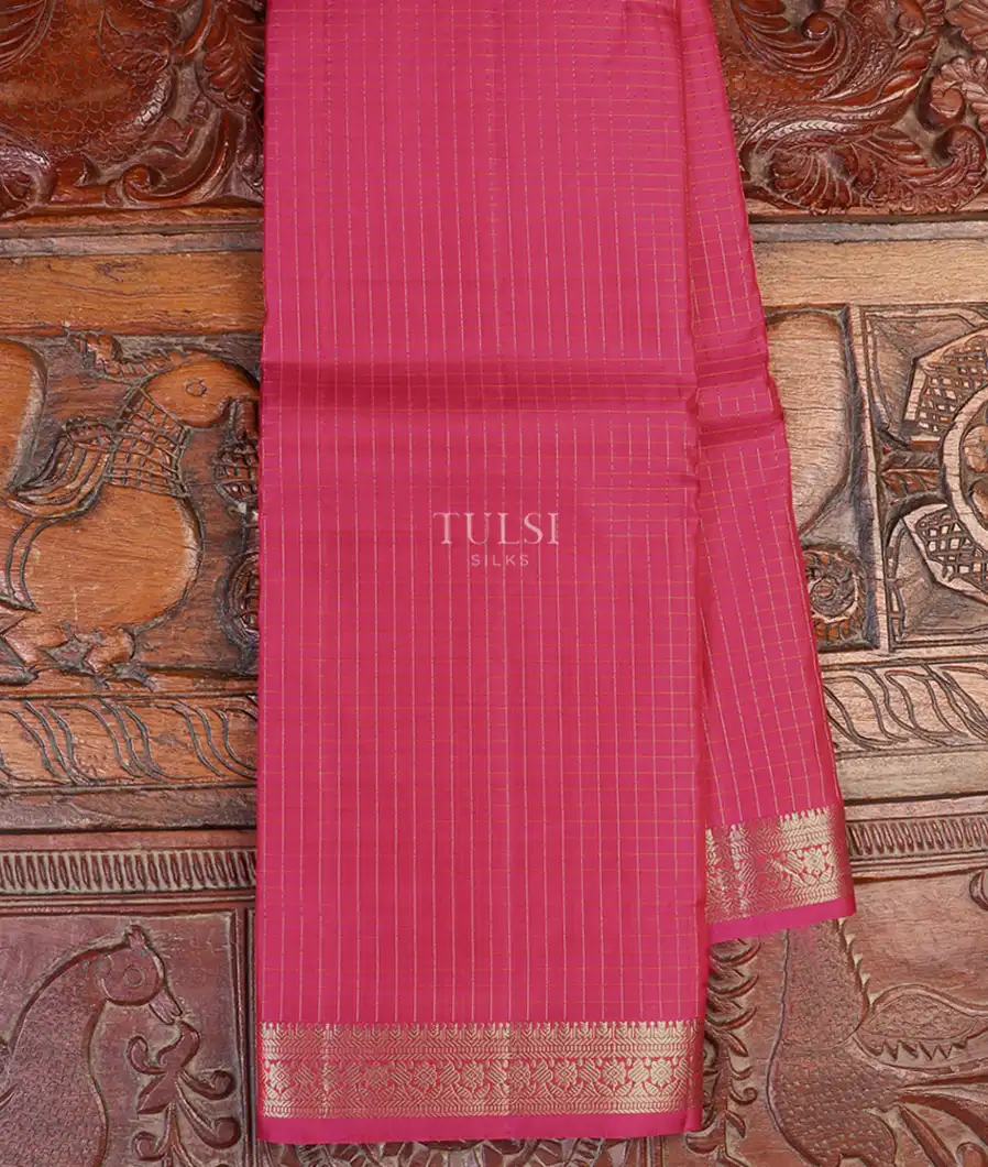 Magenta Soft Silk Saree T631460-image