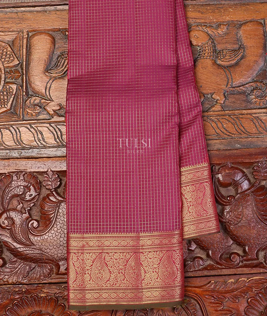 Purple Soft Silk Saree T631887-image