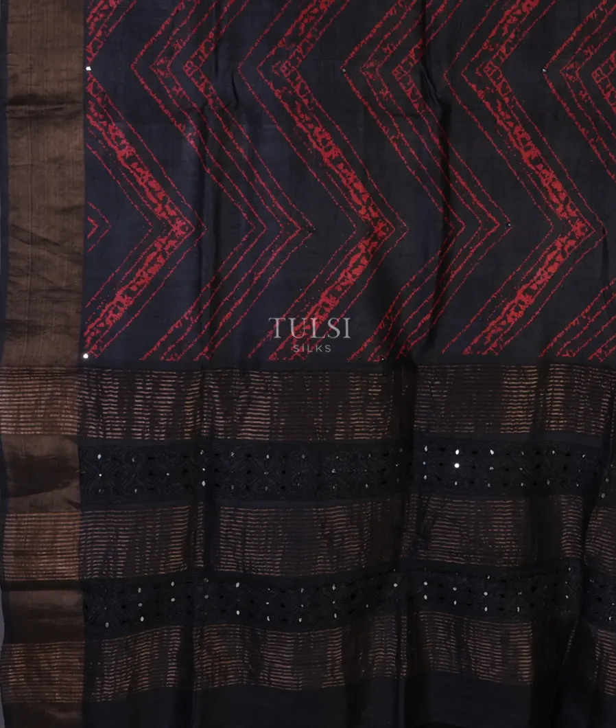 black-tussar-printed-saree-t629387-t629387-d