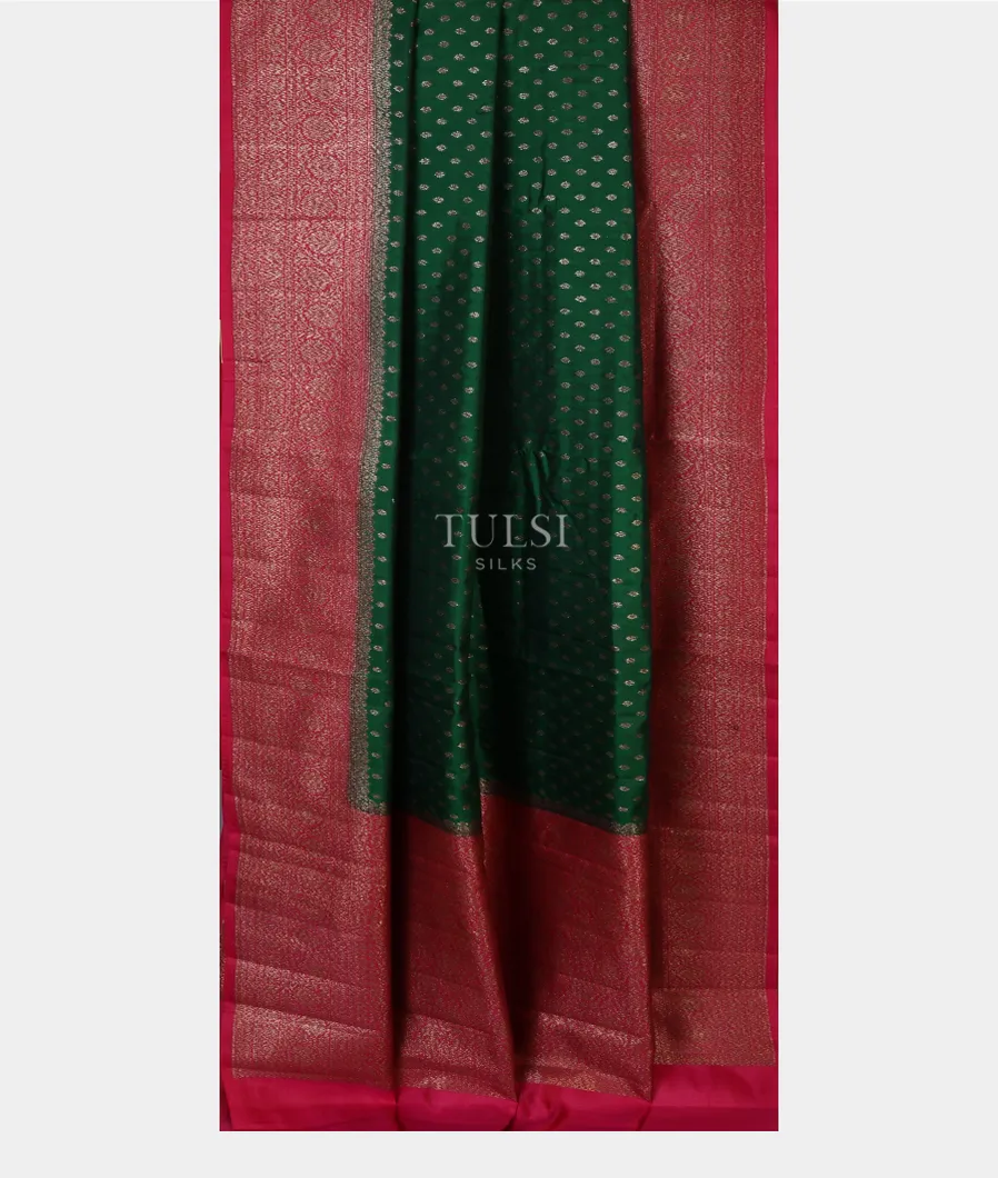bottle-green-banaras-silk-saree-t631529-t631529-b