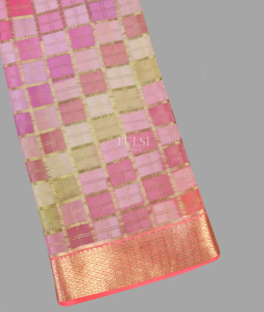 Multicolour Mysore Crepe Silk Saree T631668-image