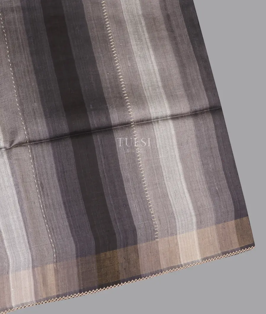 Multicolour Tussar Printed Saree T630442-image