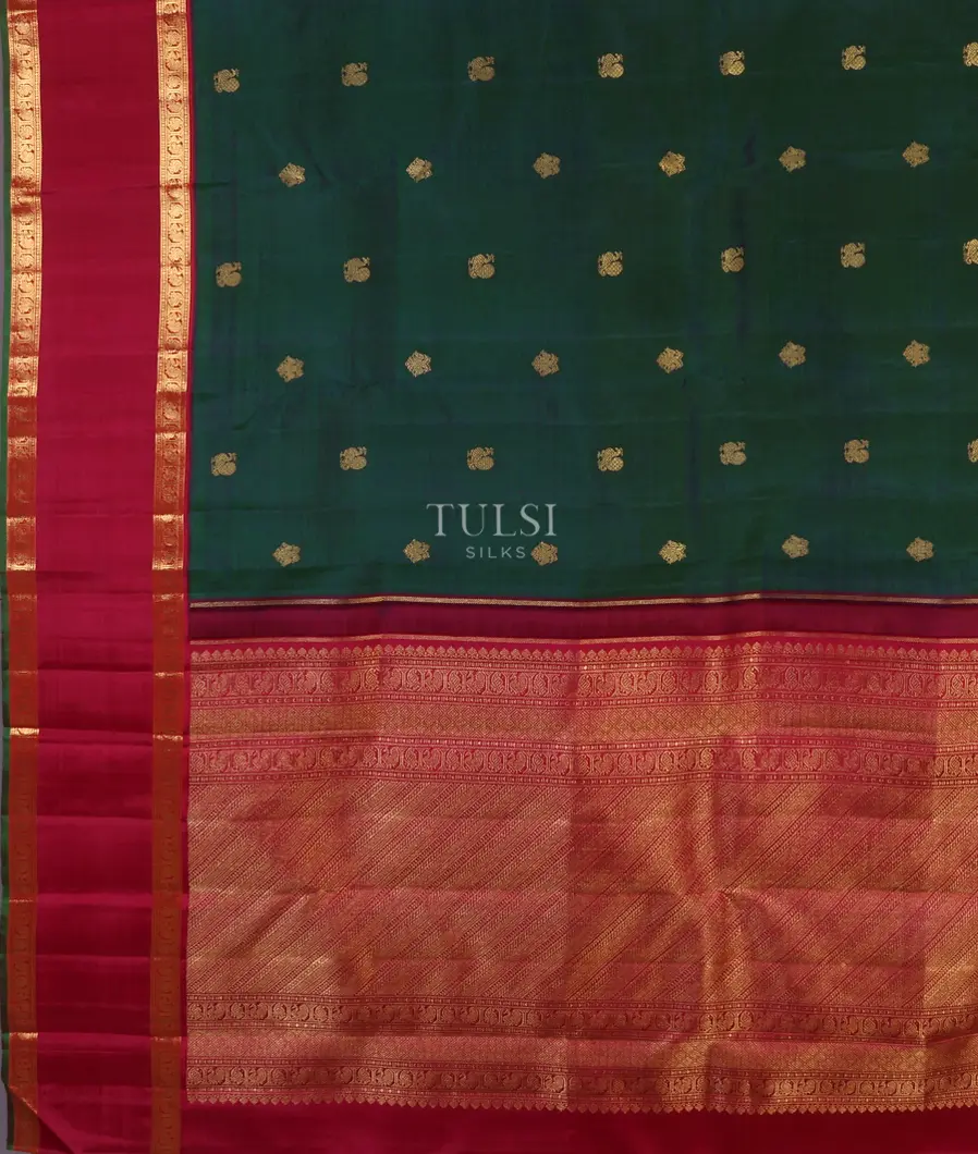 peacock-green-kanjivaram-silk-saree-t622697-t622697-d
