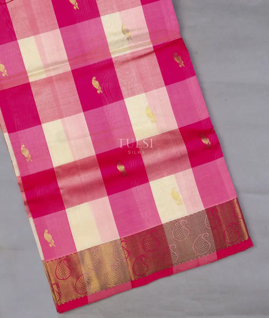 Multicolour Silk Cotton Saree T633192-image