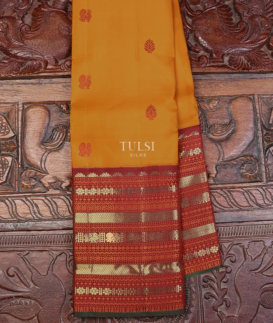 Yellow Kanjivaram Silk Saree T627576-image