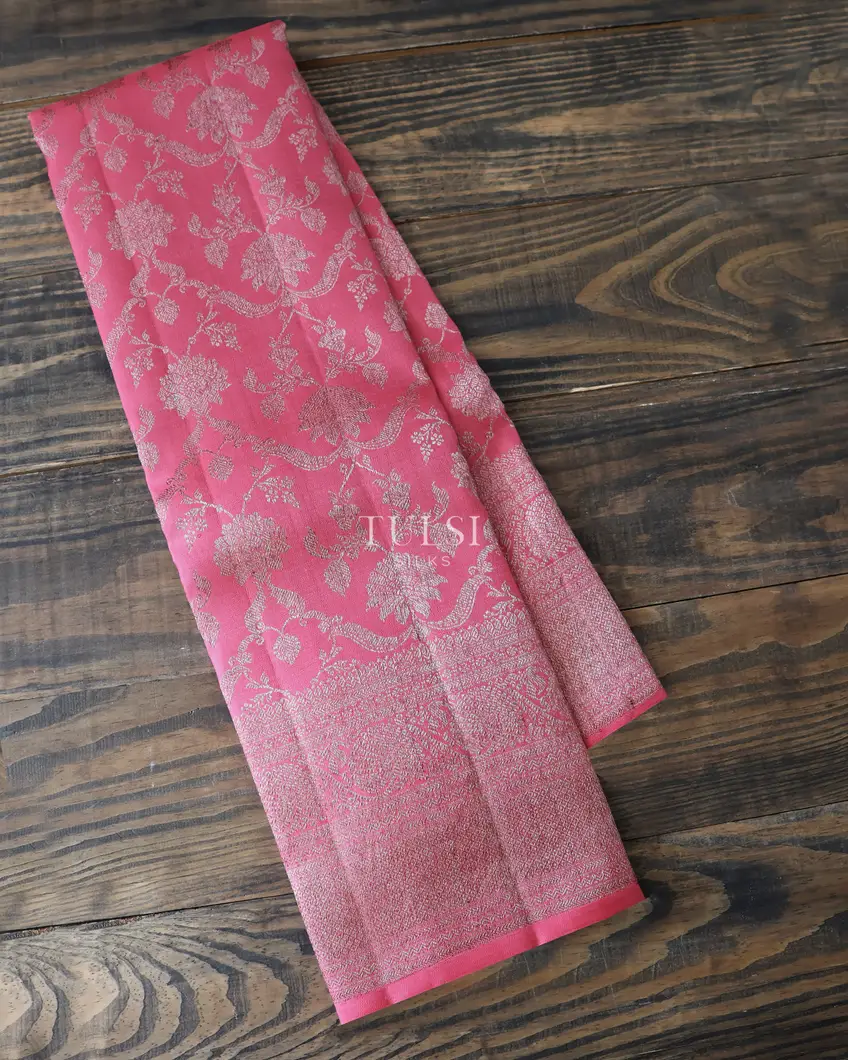 Pink Kanjivaram Silk Saree T632759-image