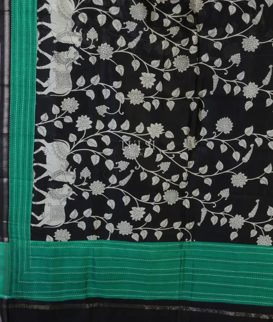 black-soft-printed-cotton-saree-t630373-t630373-d