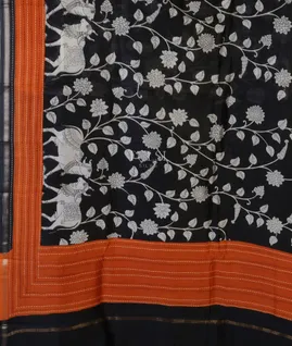 black-soft-printed-cotton-saree-t630374-t630374-d