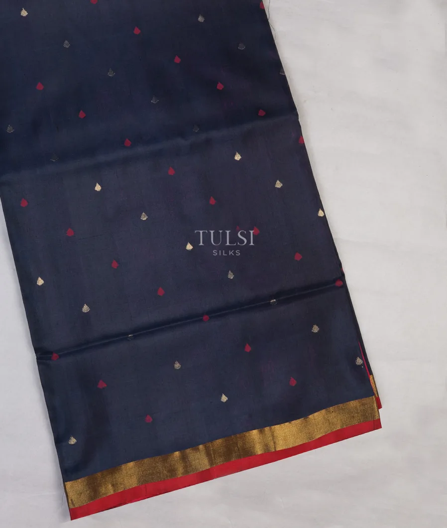 Blue Uppada Silk Saree T552638-image