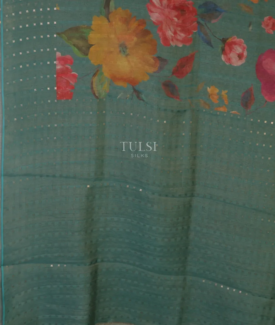 greenish-blue-tissue-tussar-printed-saree-t569164-t569164-d