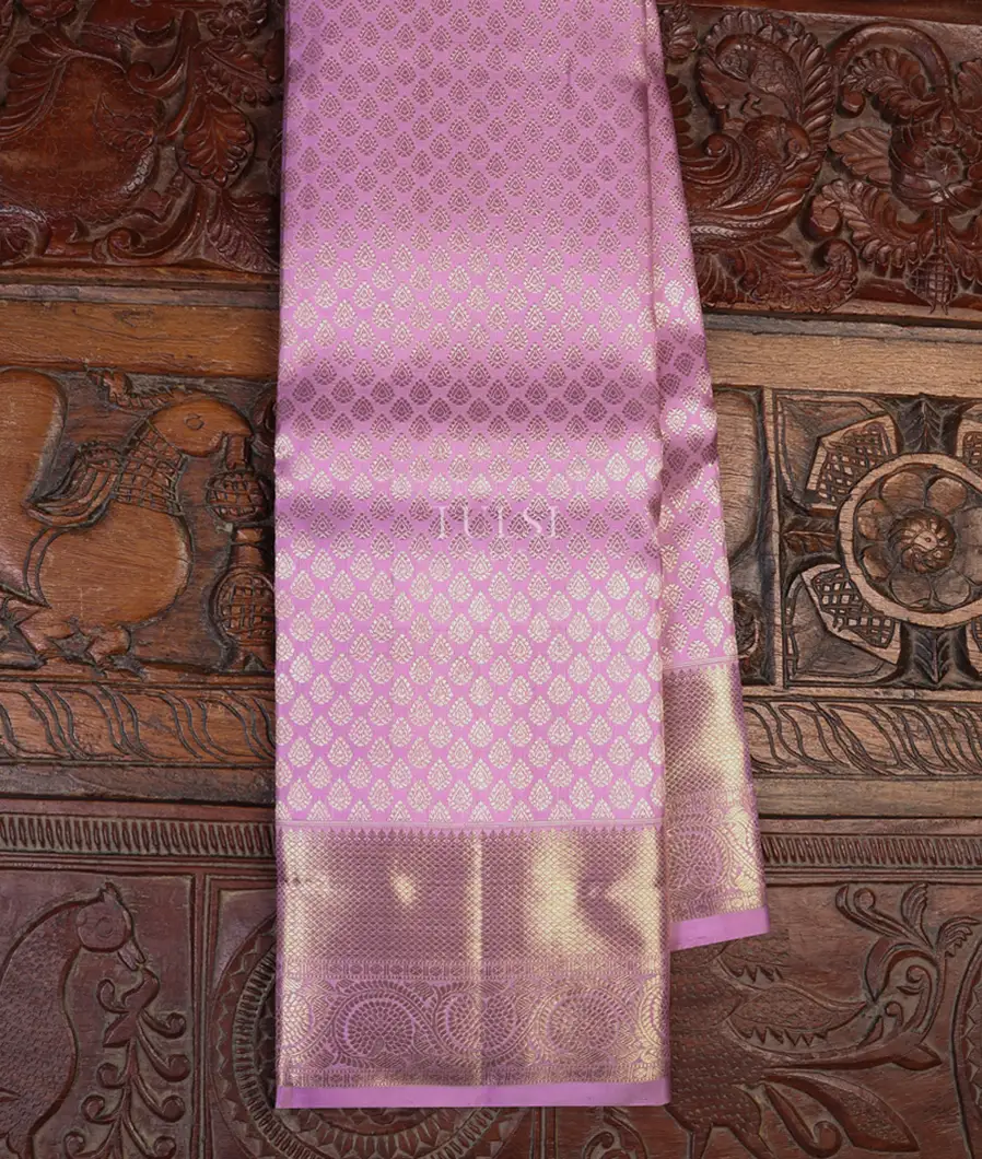 Lavender Kanjivaram Silk Saree T633292-image