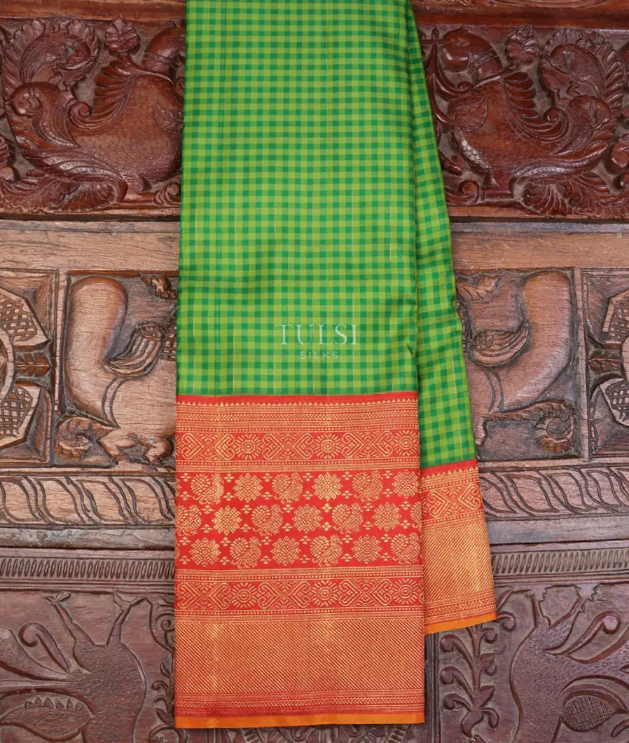 Green Kanjivaram Silk Saree T549223-image