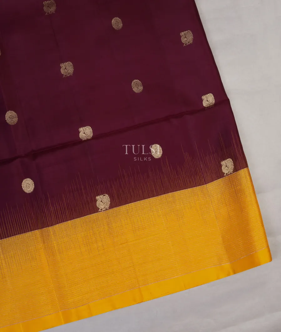 Purple Soft Silk Saree T582865-image